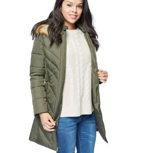 🌿Faux Fur Trim Hooded Coat
LARRY LEVINE